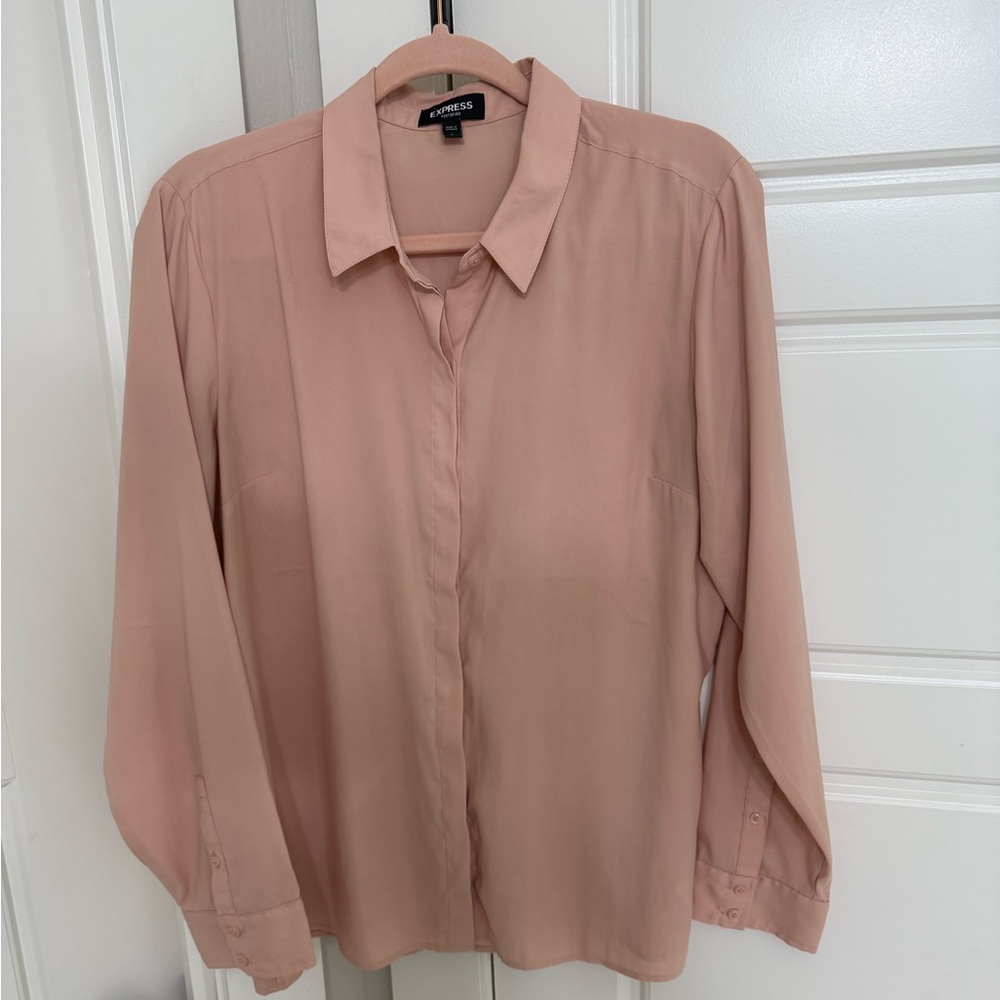 Express Portofino Light Pink Blouse